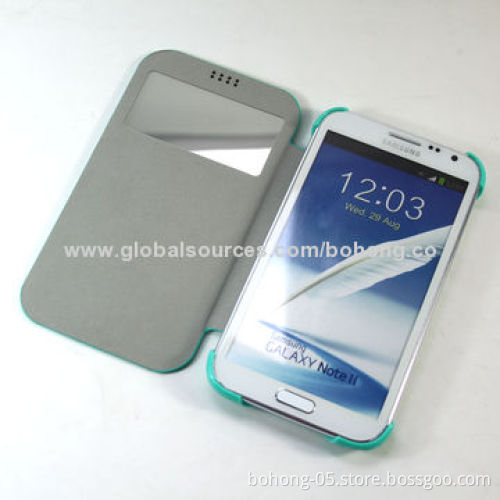 Grid Grain with Drawing Line Grain PC Folio Cases for Samsung Galaxy S4, Different Colors Available